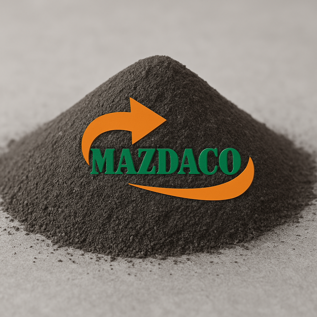 High-grade Iron Concentrate – fine iron ore powder supplied by Mazdaco for global pelletizing and steelmaking industries.